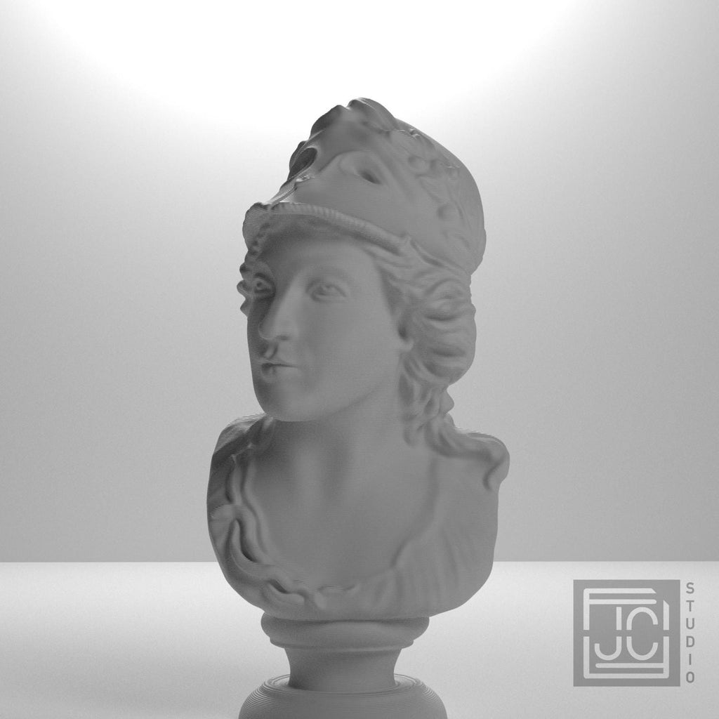 Minerva 3D Printed Collectible Bust