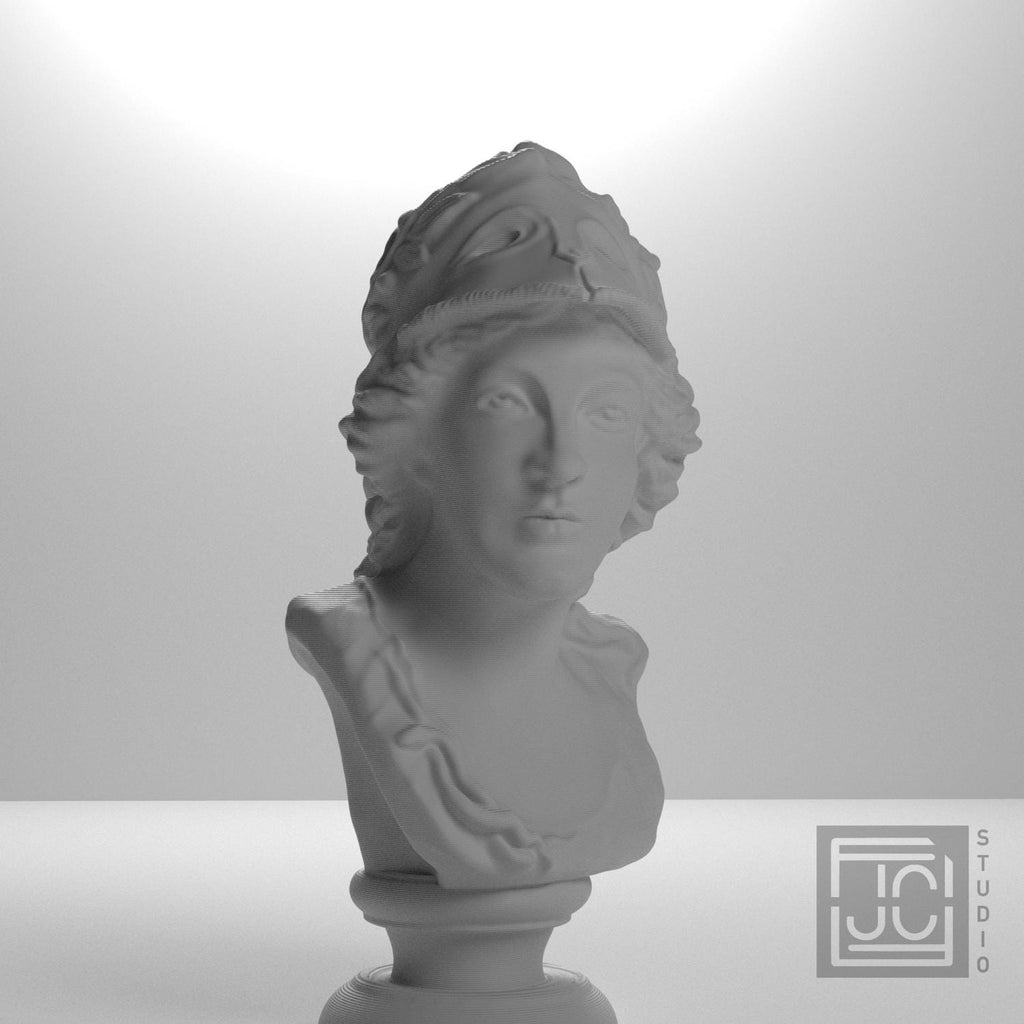 Minerva 3D Printed Collectible Bust