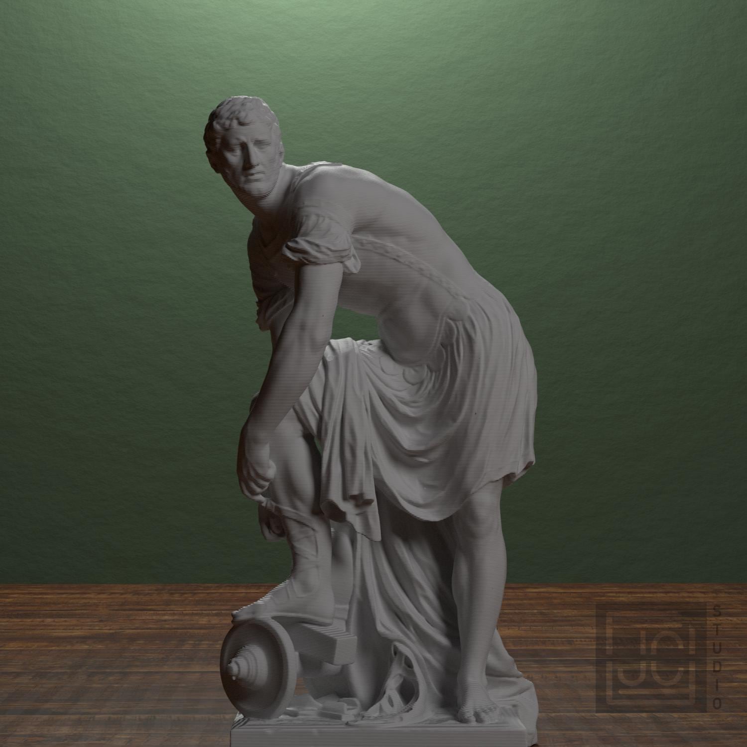 Lucius Quinctius Cincinnatus (Vienna) 3D Printed Collectible Bust