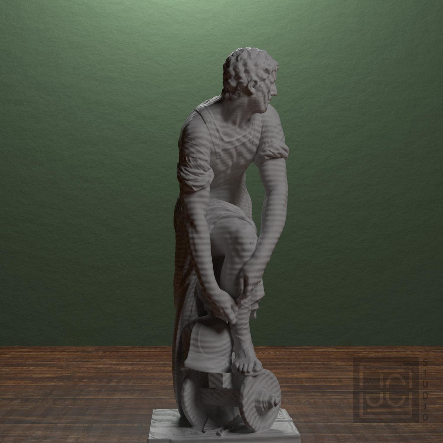 Lucius Quinctius Cincinnatus (Vienna) 3D Printed Collectible Bust