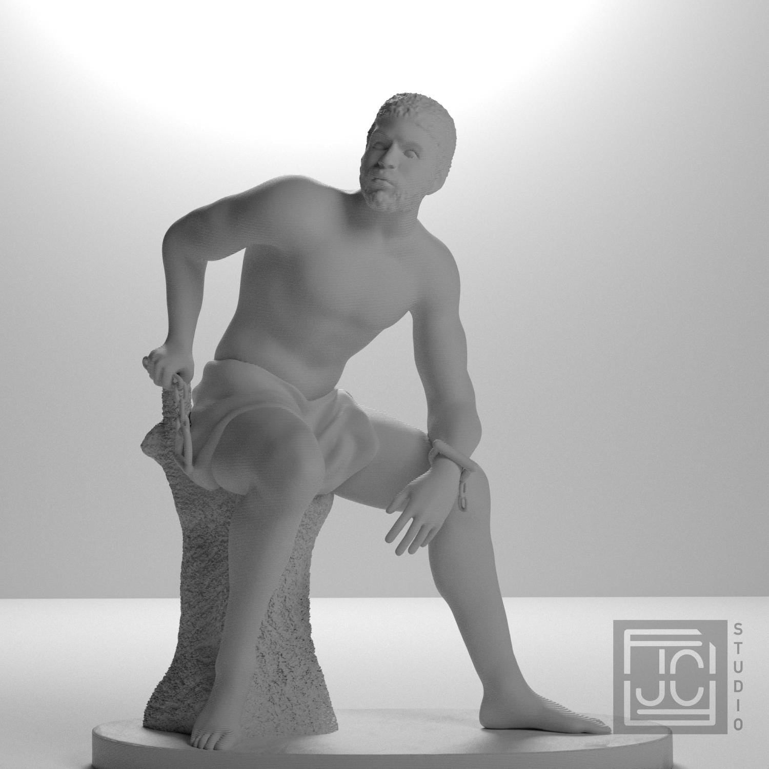 Freed Man 3D Printed Museum Replica