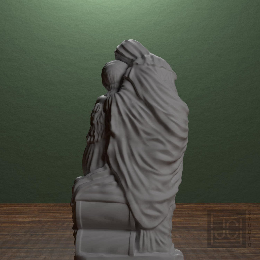 The Sisters of Bethany 3D Printed Sculpture
