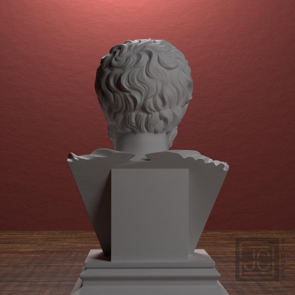 Aristotle 3D Printed Collectible Bust