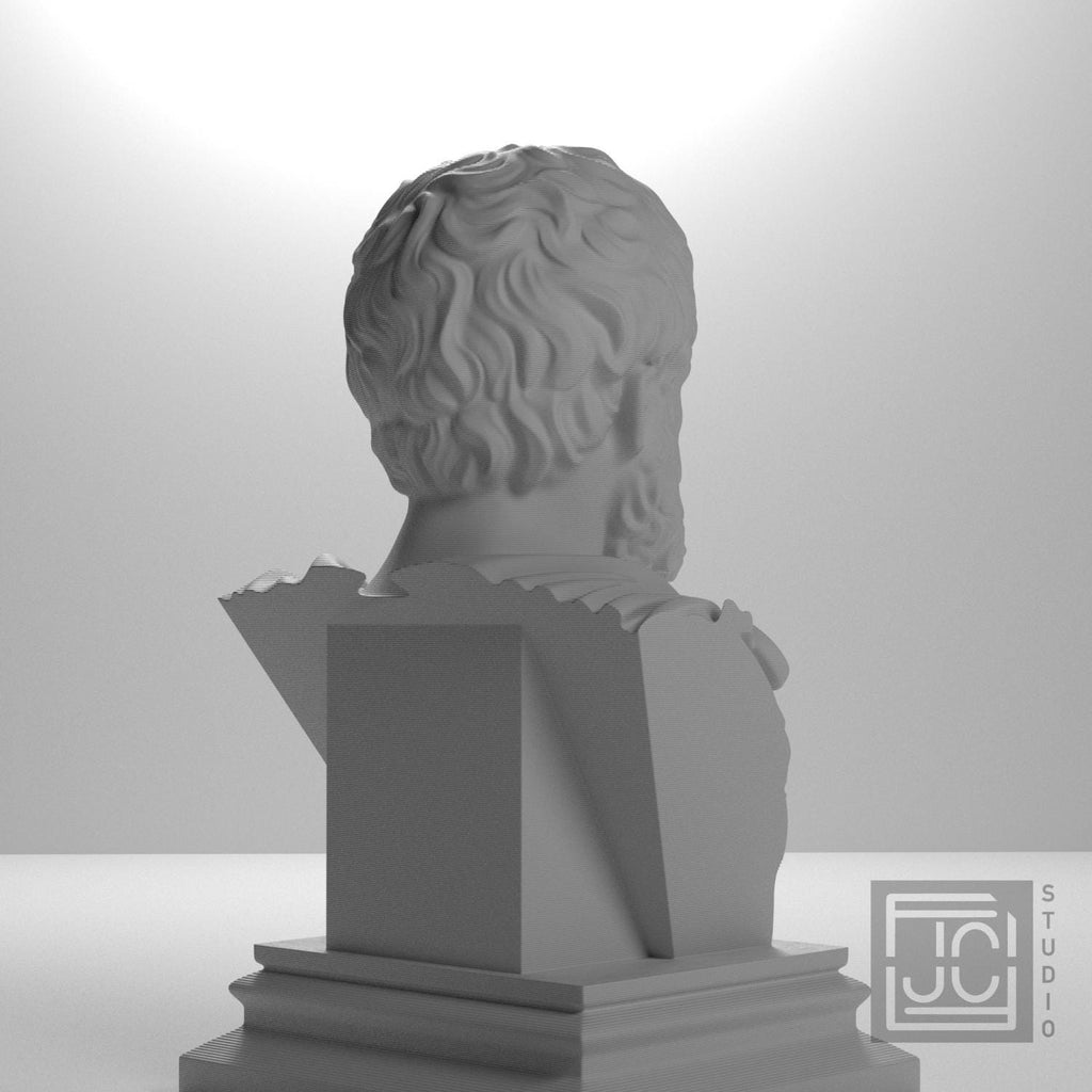 Aristotle 3D Printed Collectible Bust