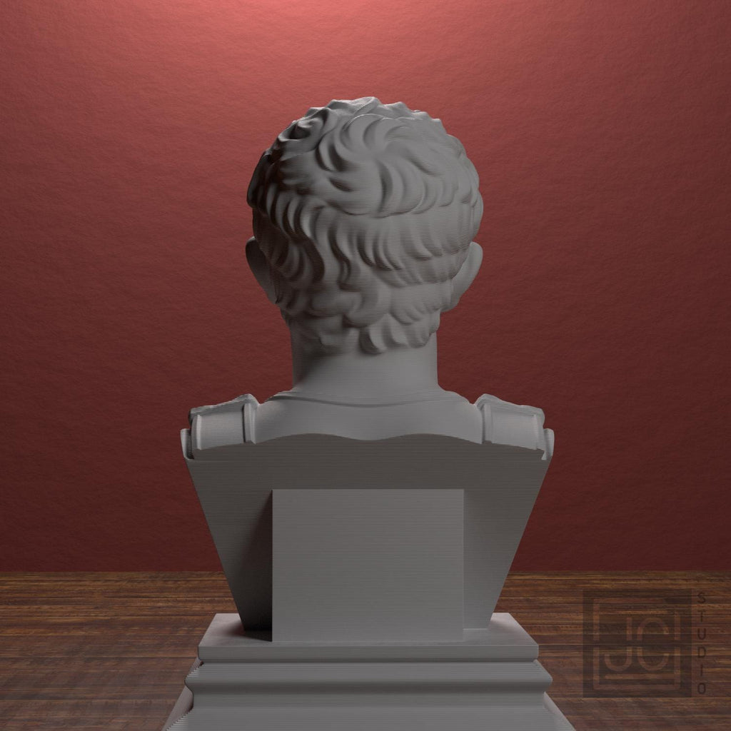 Augustus 3D Printed Collectible Bust
