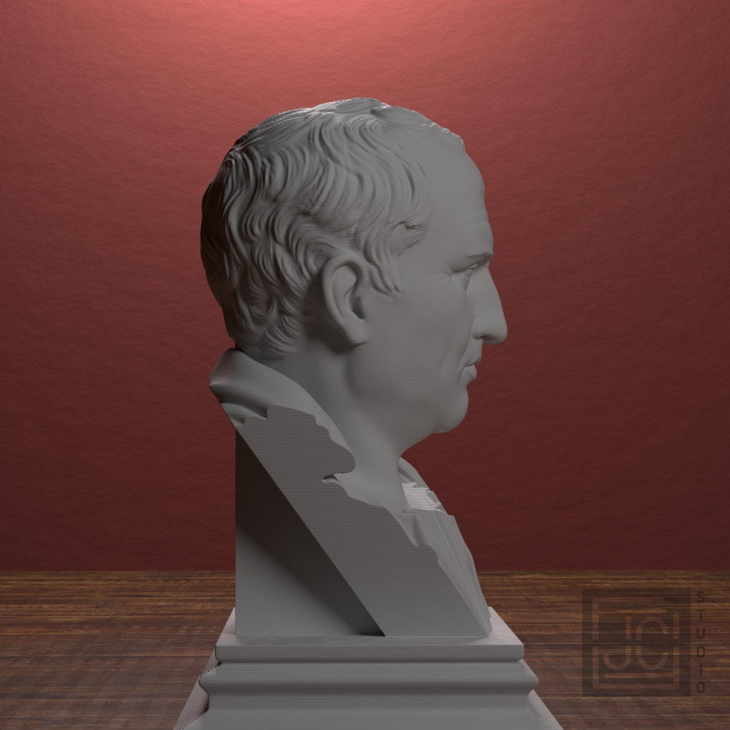 Cicero 3D Printed Collectible Bust