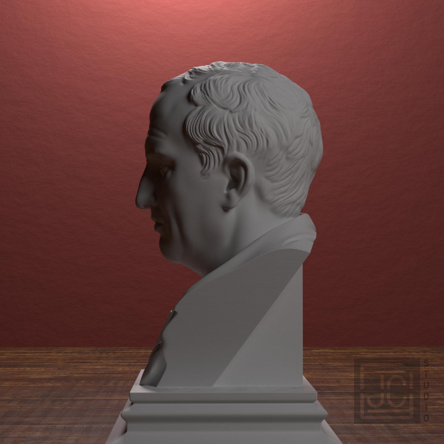 Cicero 3D Printed Collectible Bust