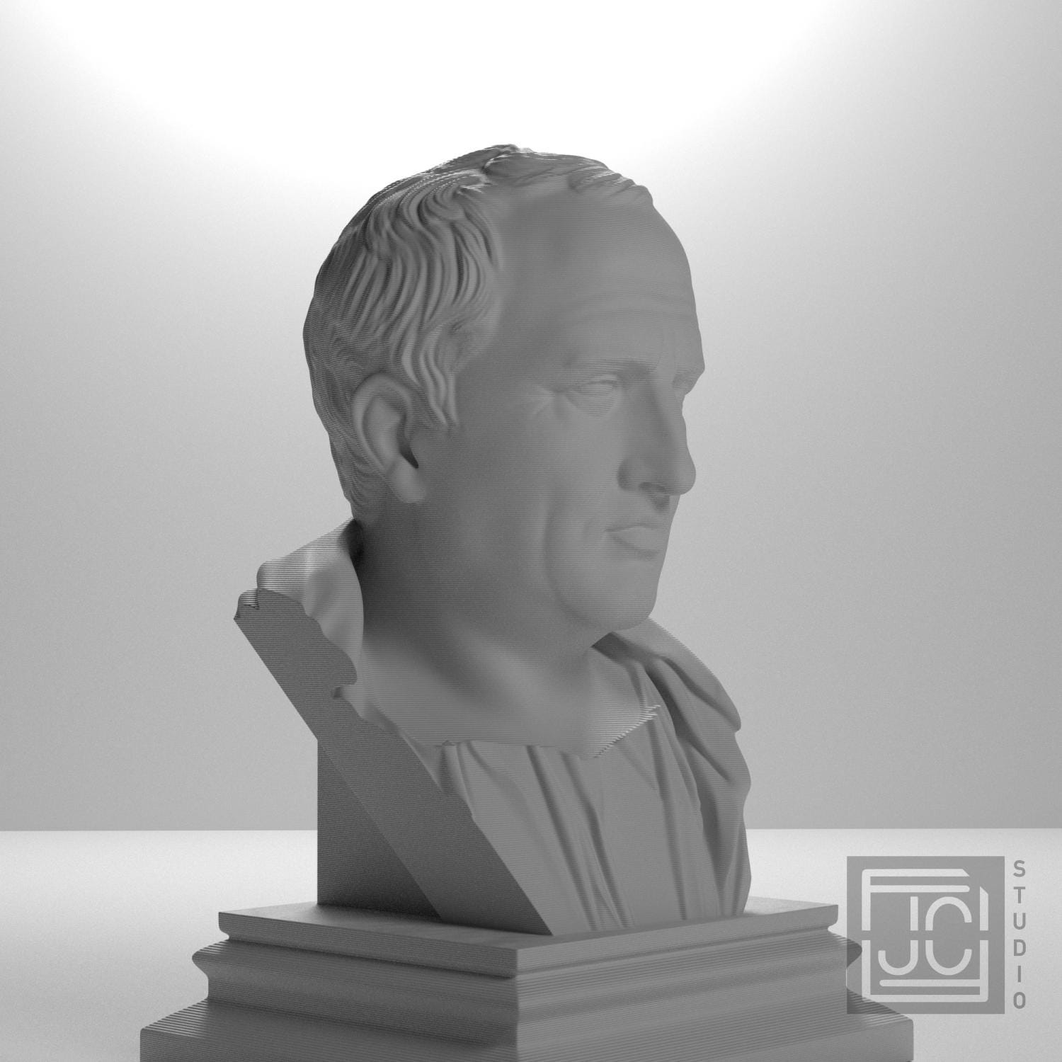 Cicero 3D Printed Collectible Bust