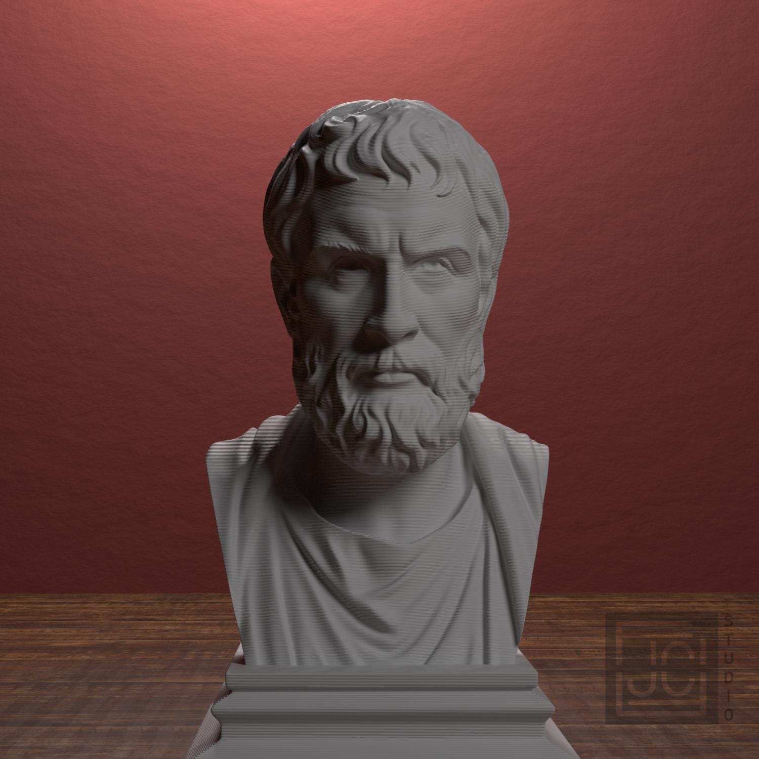 Epictetus 3D Printed Collectible Bust