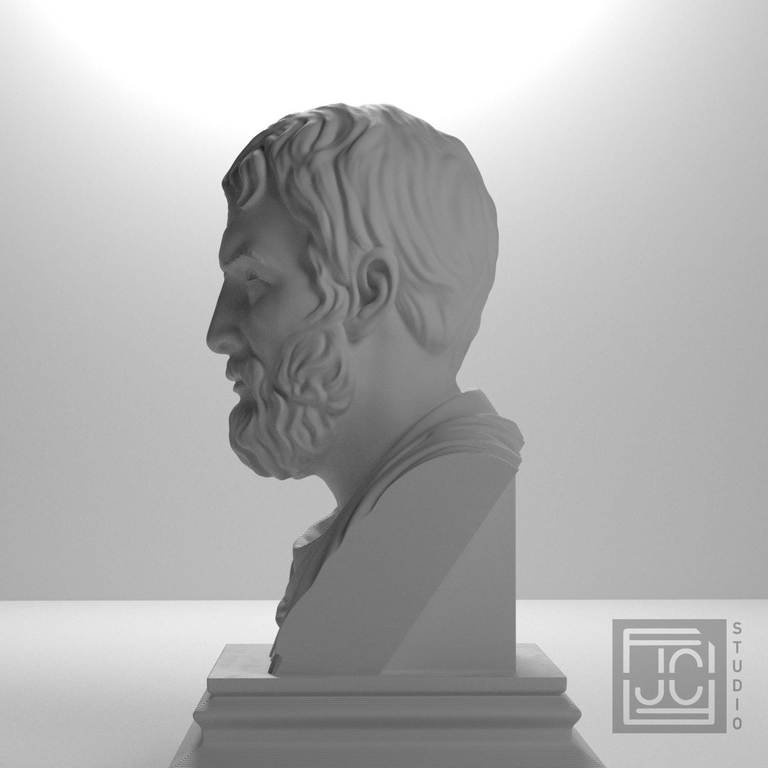 Epictetus 3D Printed Collectible Bust