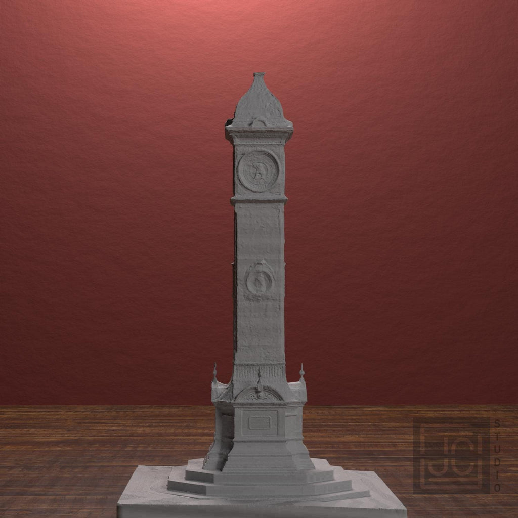 Highbury Hill Clocktower 3D Printed Architectural Sculpture