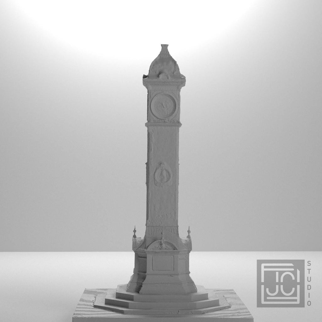 Highbury Hill Clocktower 3D Printed Architectural Sculpture