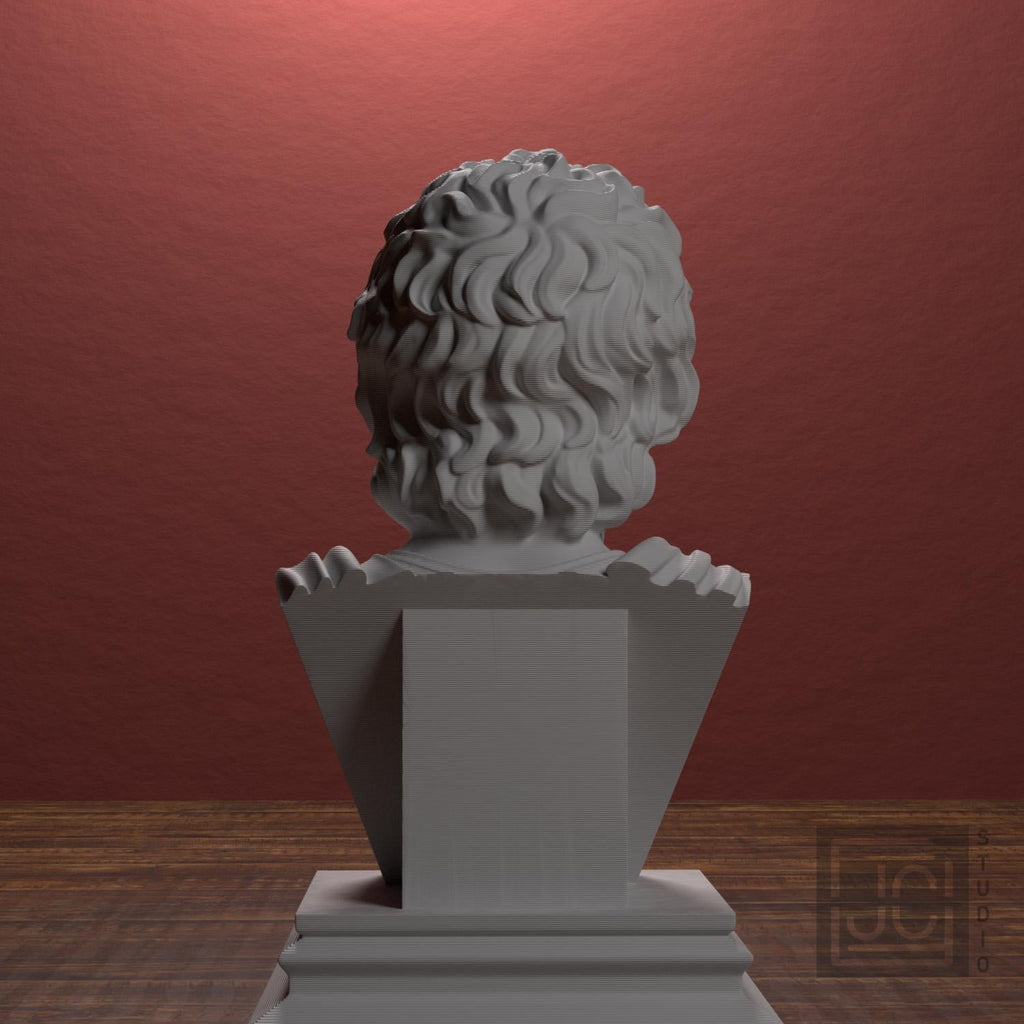 Alexander the Great 3D Printed Collectible Bust