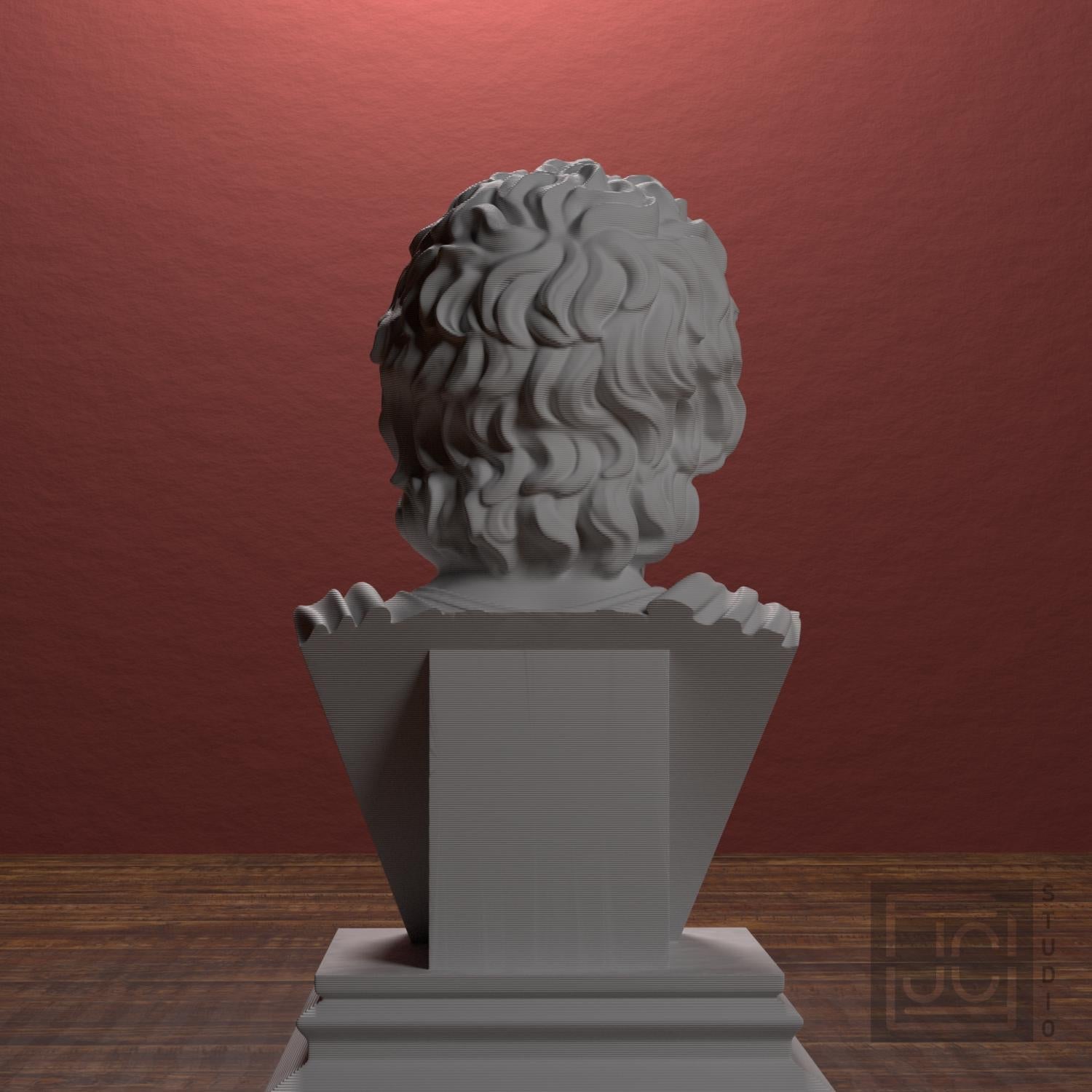 Alexander the Great 3D Printed Collectible Bust