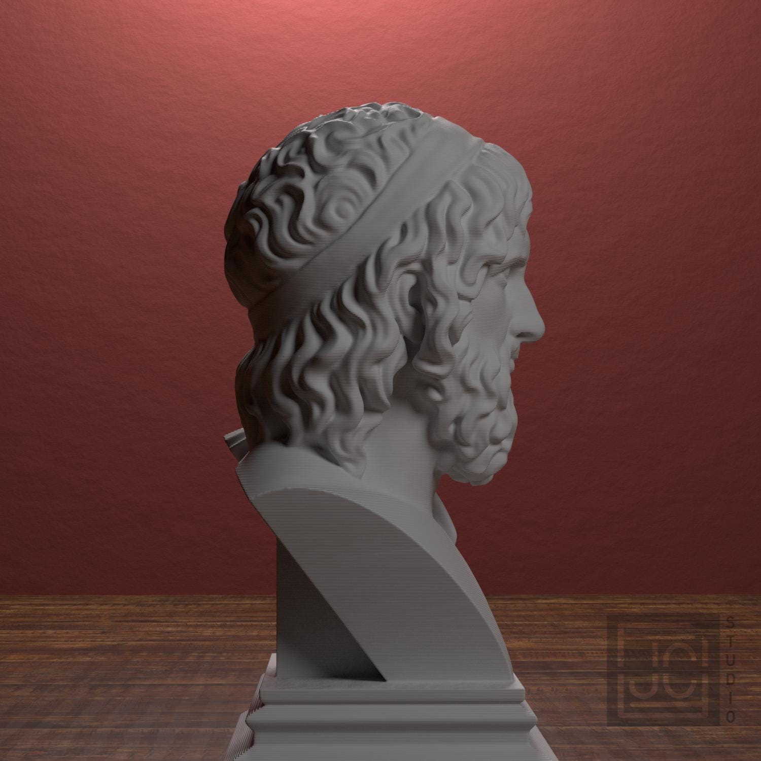 Hades 3D Printed Collectible Bust