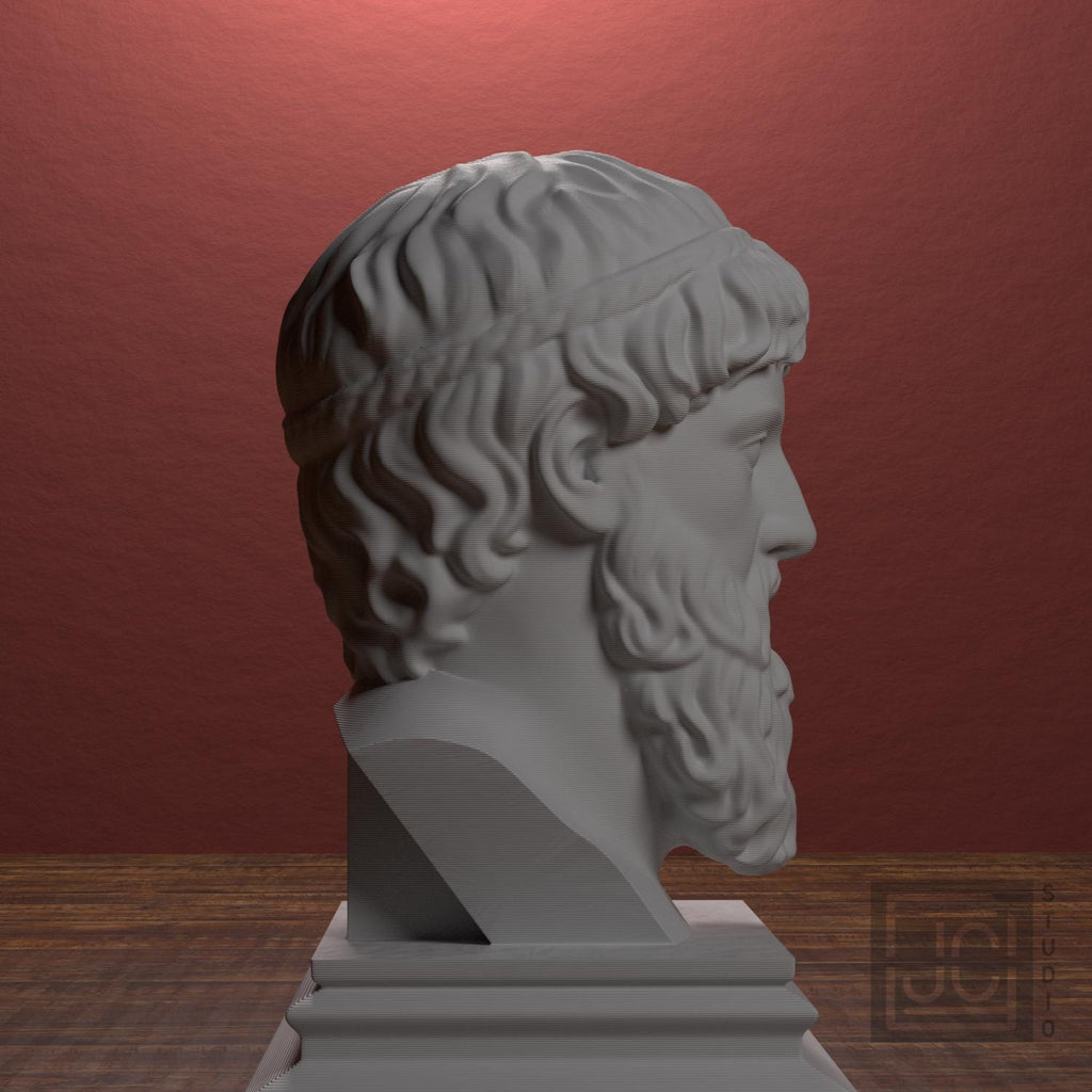 Poseidon 3D Printed Collectible Bust