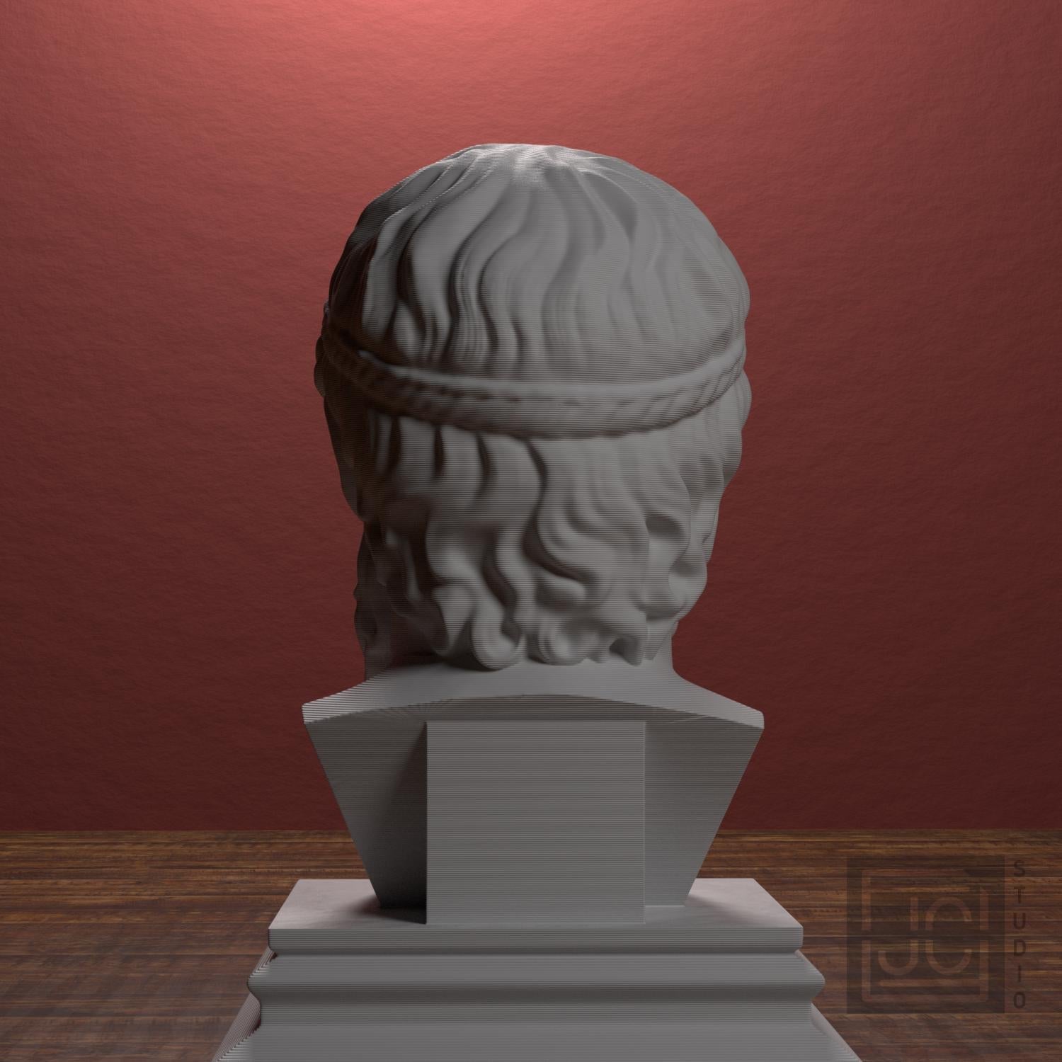 Poseidon 3D Printed Collectible Bust