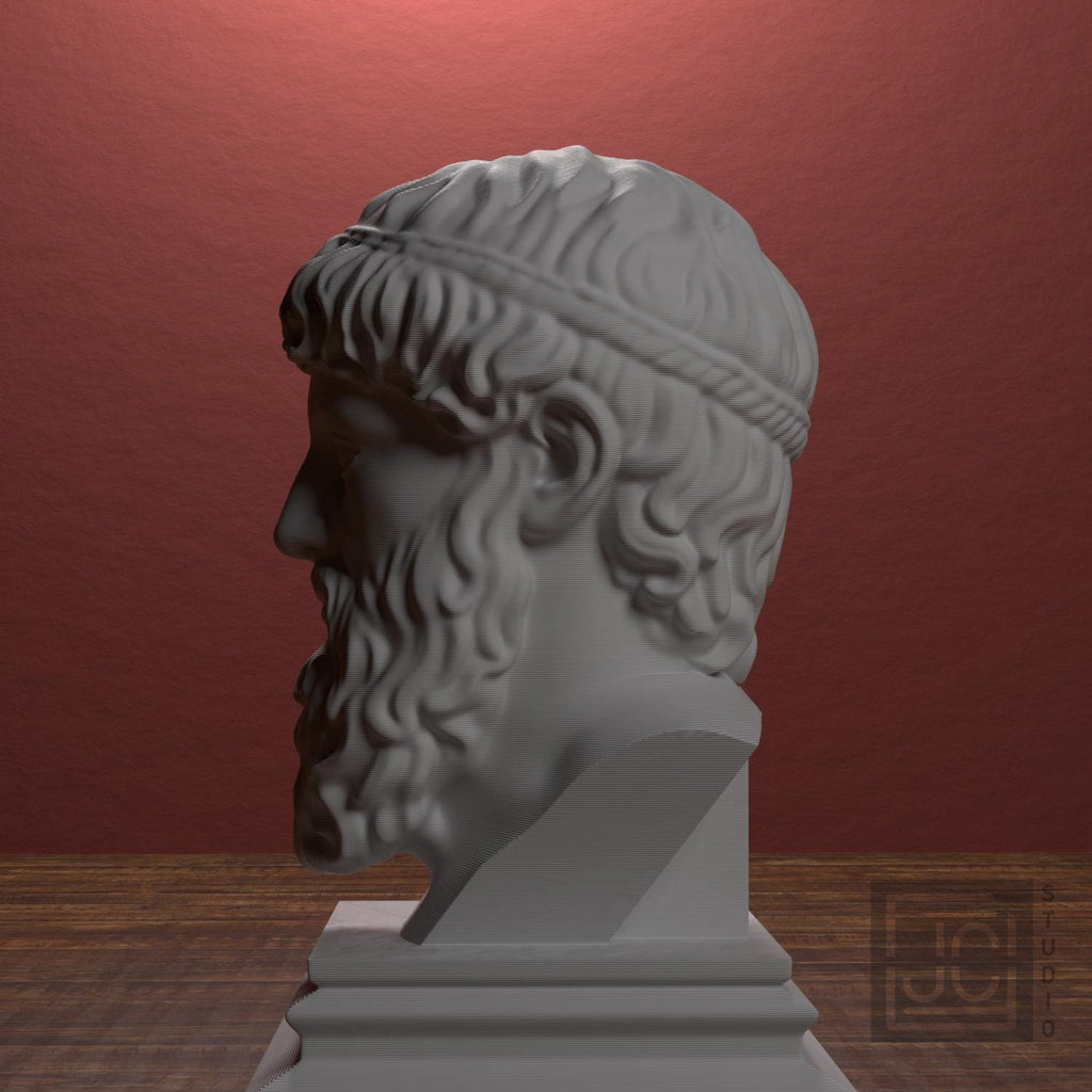Poseidon 3D Printed Collectible Bust