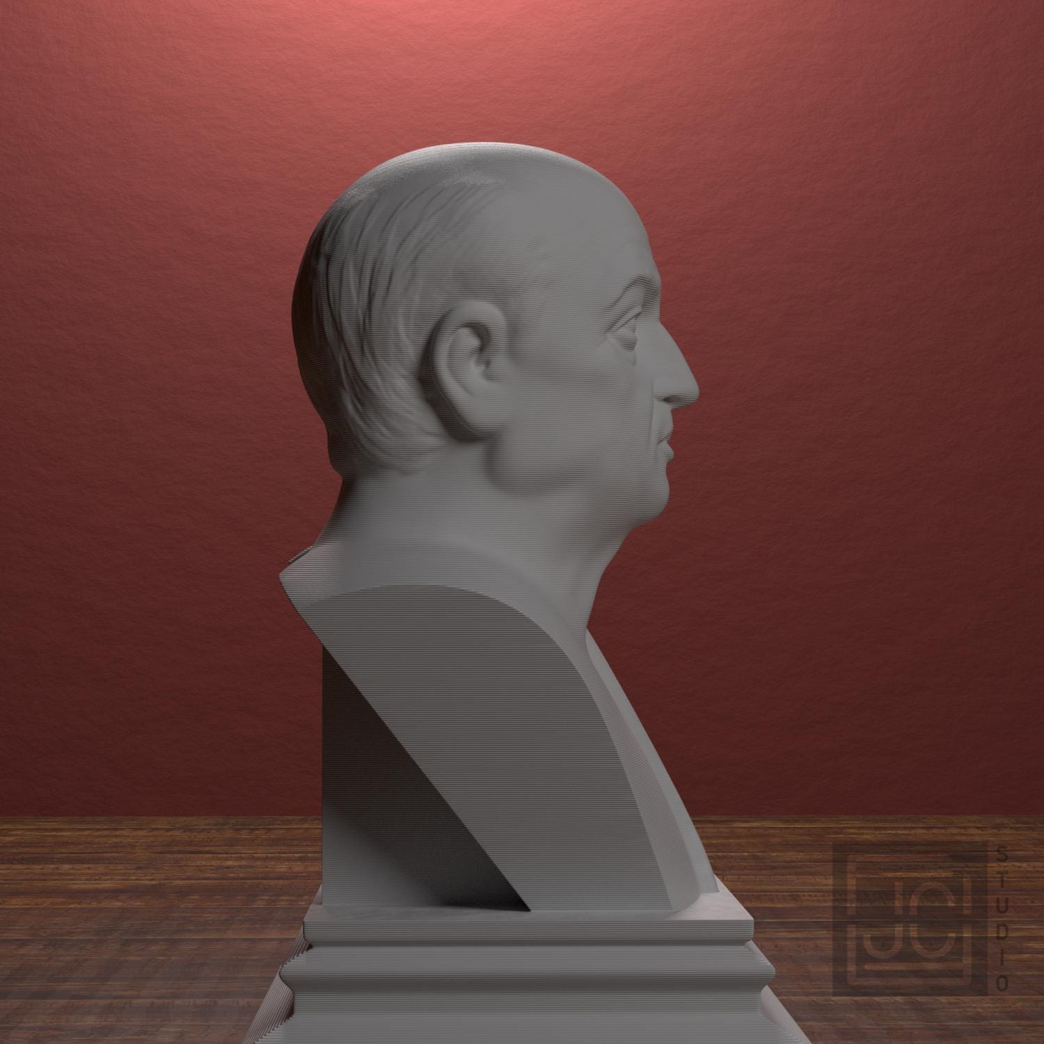 Seneca 3D Printed Collectible Bust