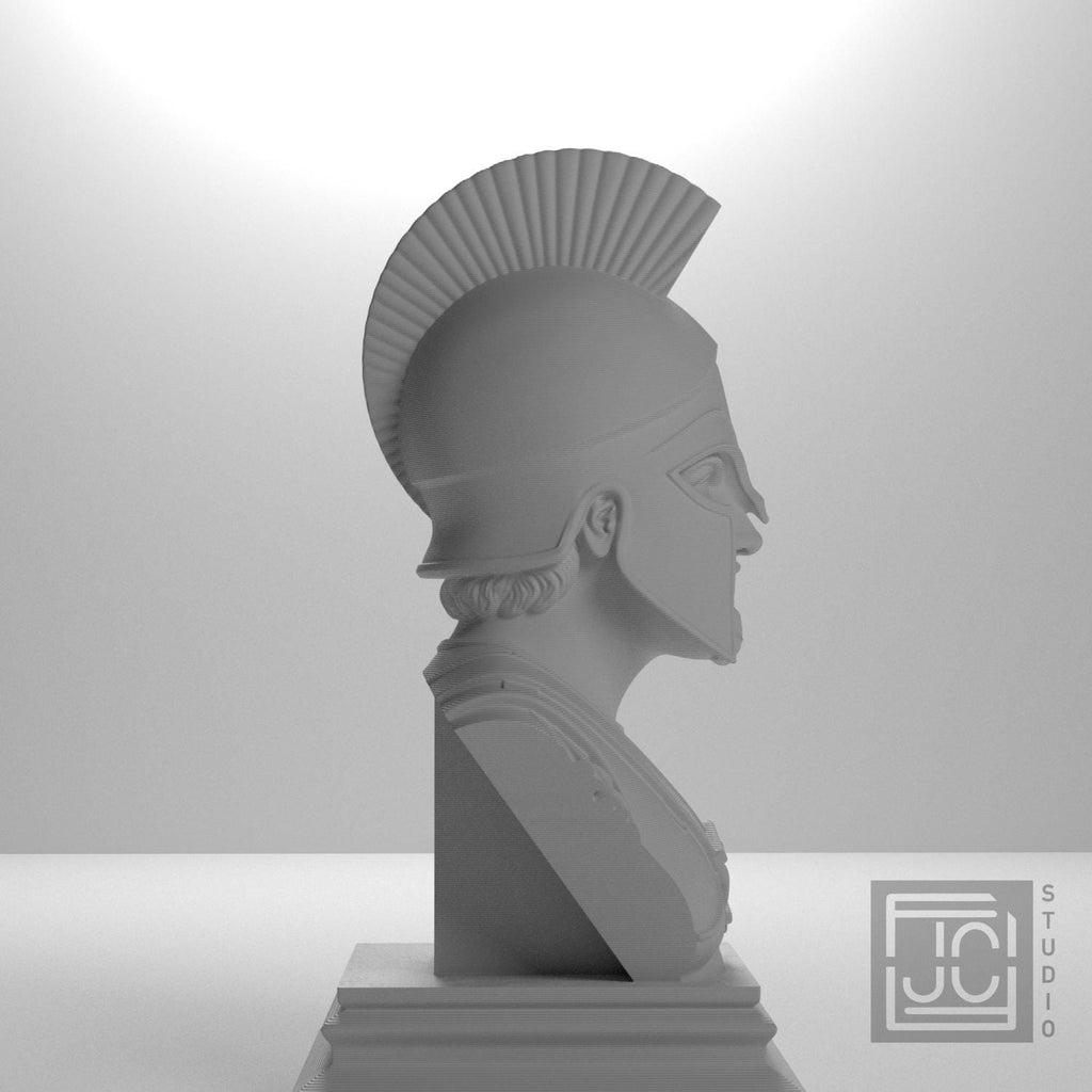 Spartan Warrior 3D Printed Collectible Bust