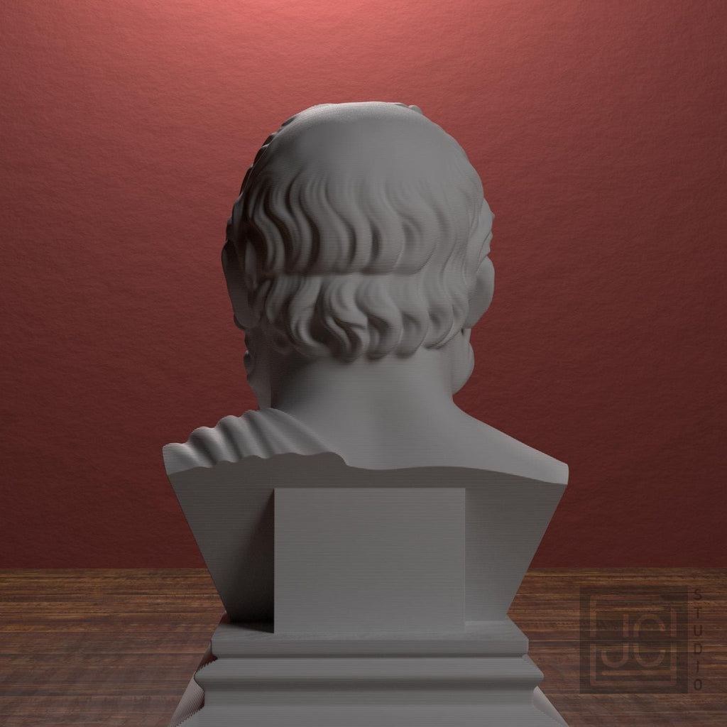 Socrates 3D Printed Collectible Bust