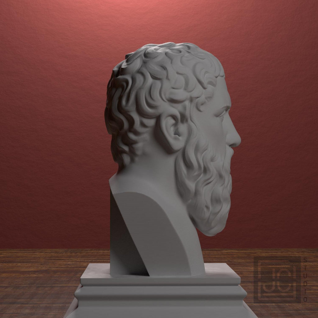 Plato 3D Printed Collectible Bust