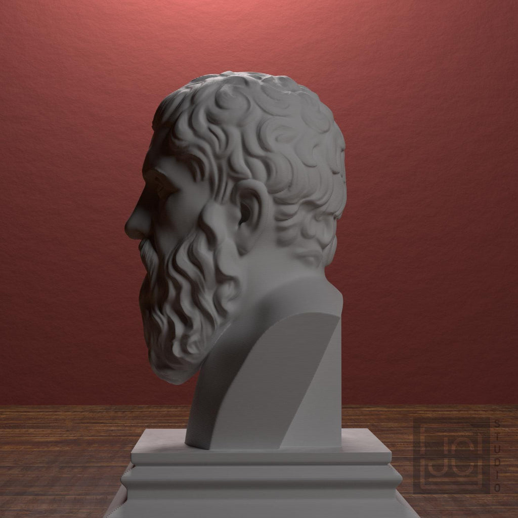 Plato 3D Printed Collectible Bust