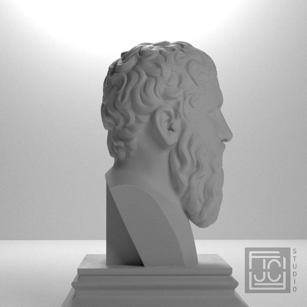 Plato 3D Printed Collectible Bust