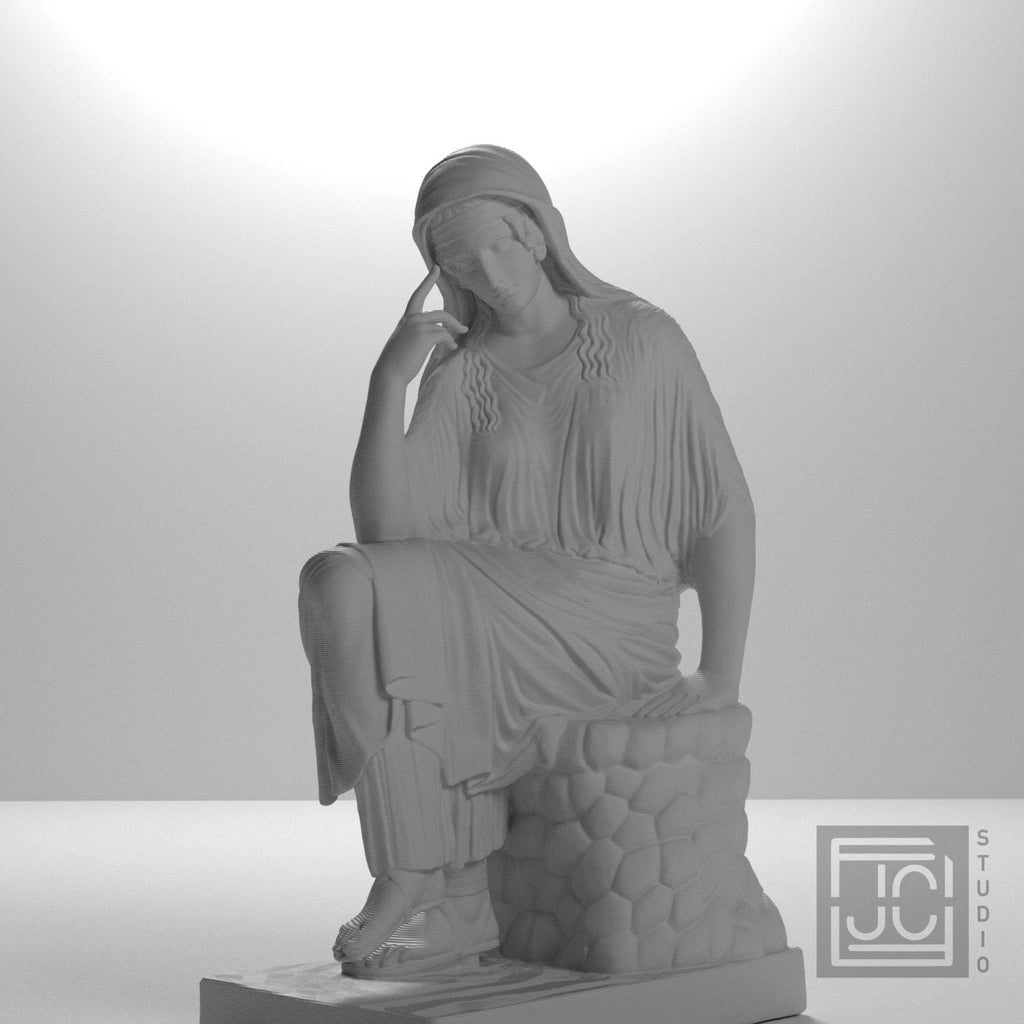 Seated Penelope 3D Printed Museum Replica