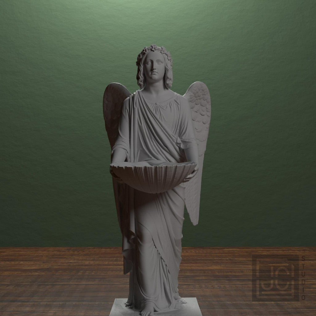 Baptismal Angel 3D Printed Collectible Bust
