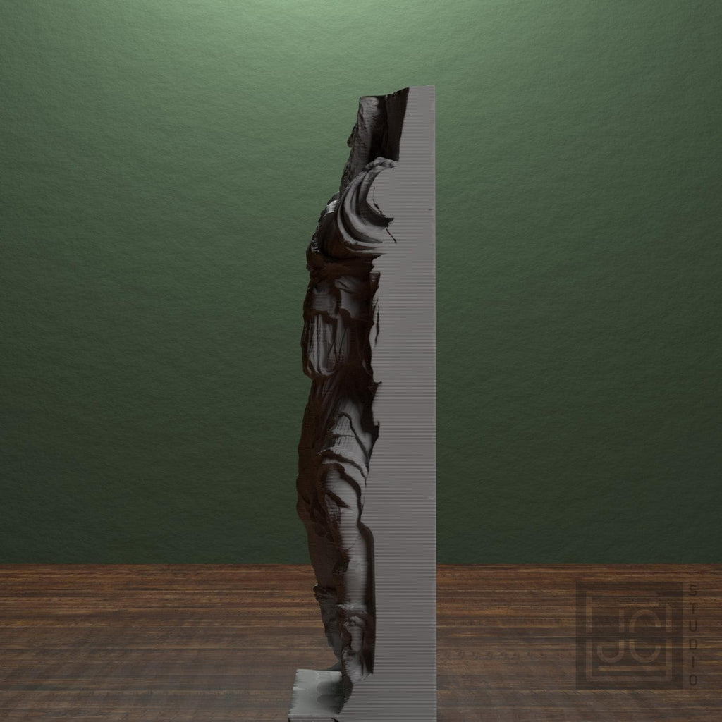 Dionysus and Satyr 3D Printed Collectible Bust
