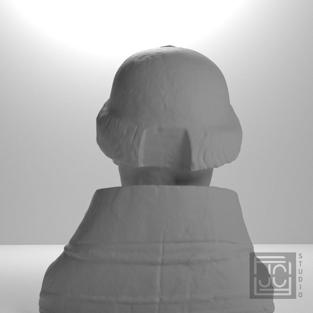 Reliquary Bust 3D Printed Museum Replica