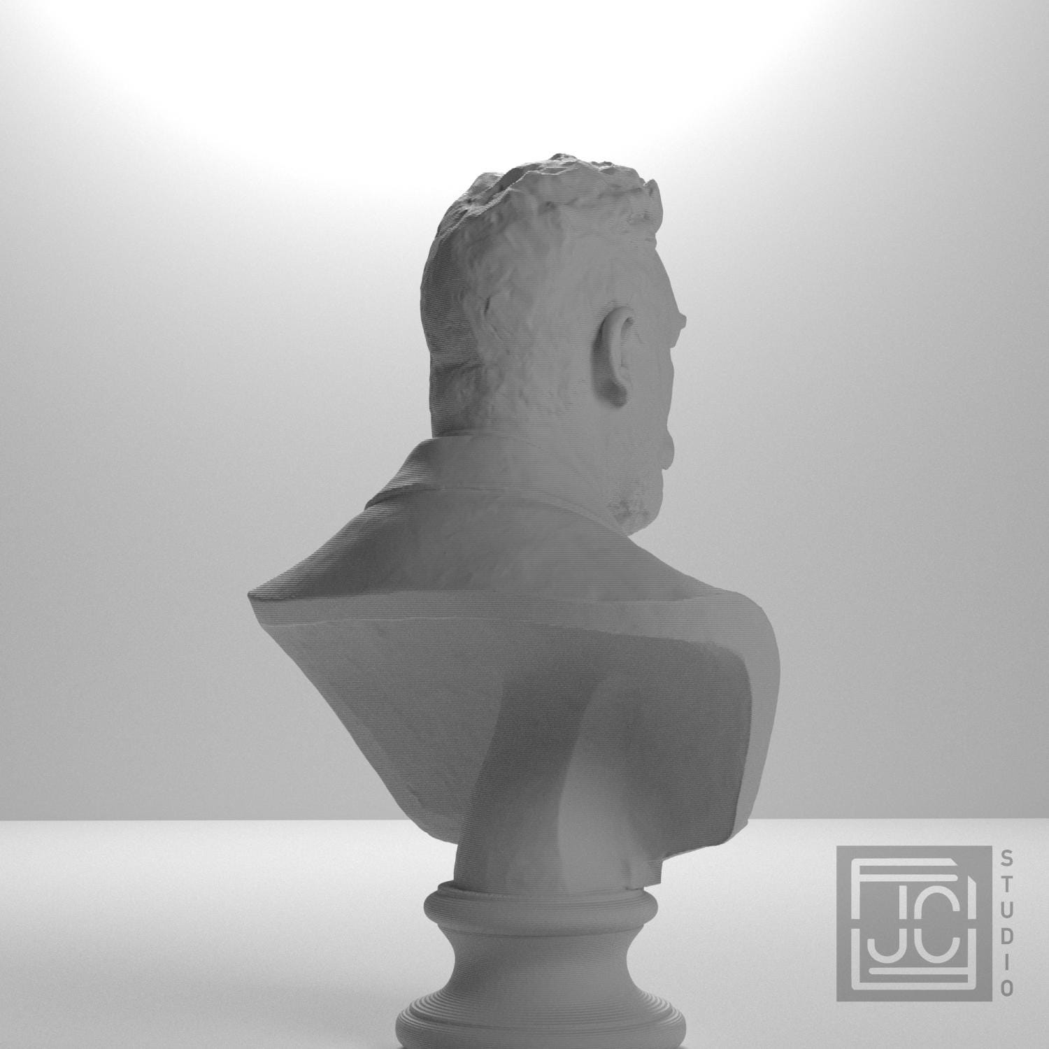 Carl Jacobsen 3D Printed Collectible Bust