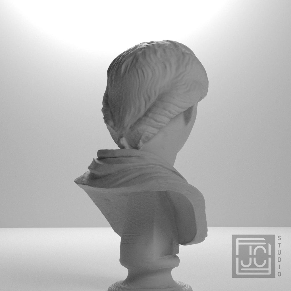 Roman Lady 3D Printed Collectible Bust