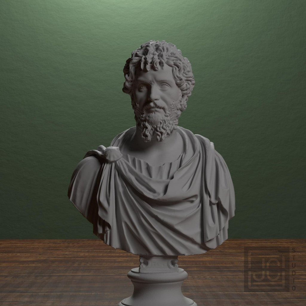 Septimius Severus 3D Printed Collectible Bust
