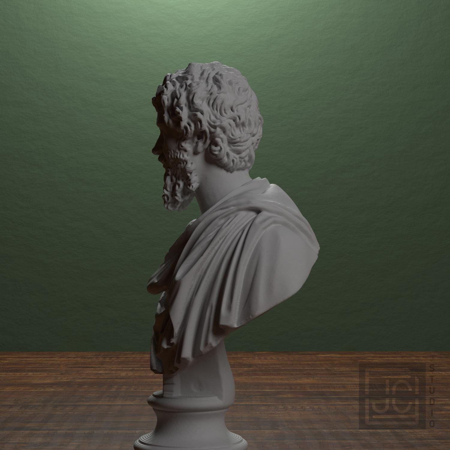 Septimius Severus 3D Printed Collectible Bust