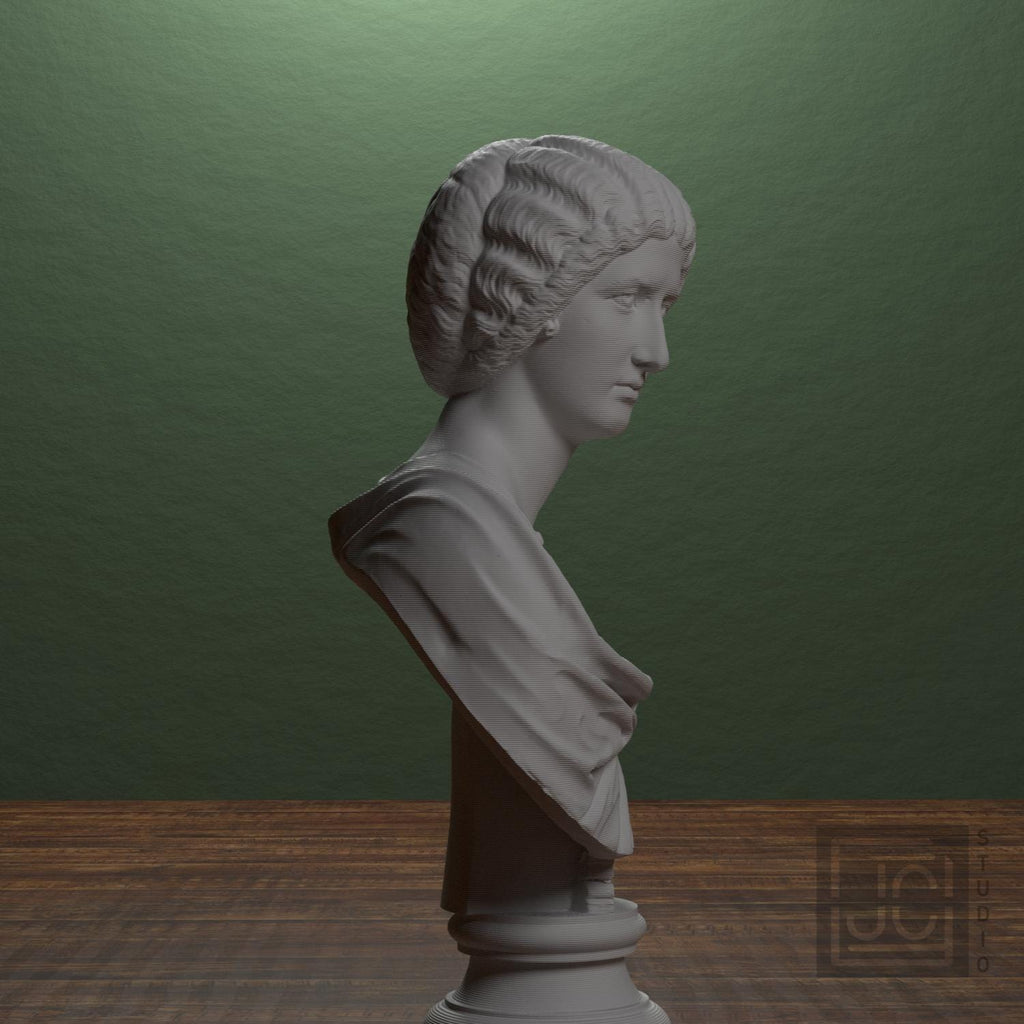 Portrait of a Noblewoman 3D Printed Museum Replica