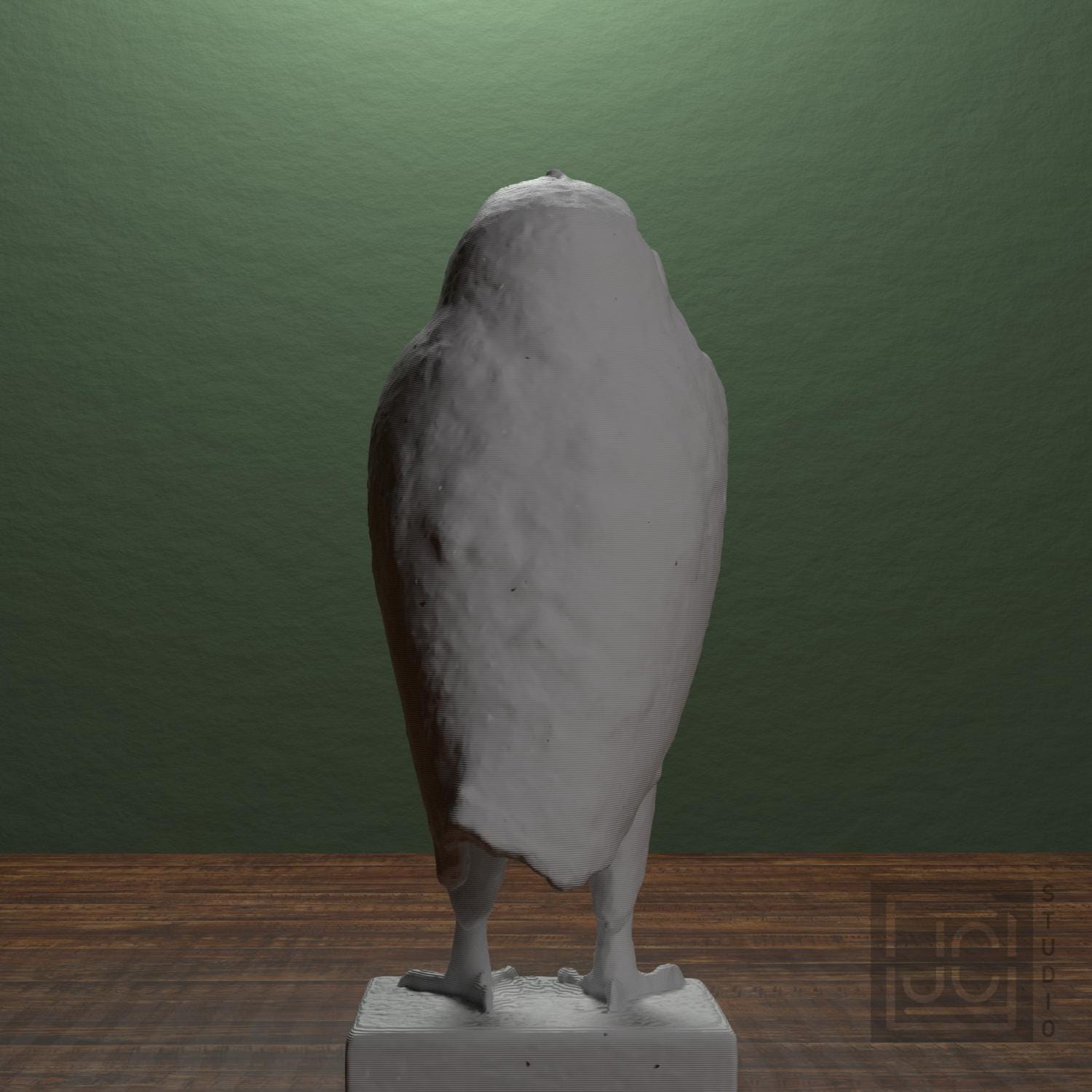 Horus Figure 3D Printed Collectible Sculpture