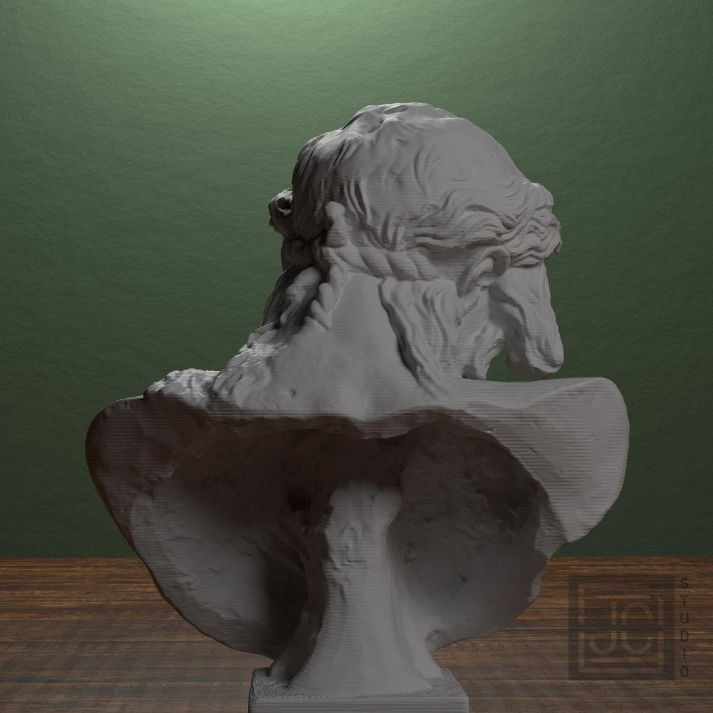 Christ on the Crucifix 3D Printed Collectible Sculpture
