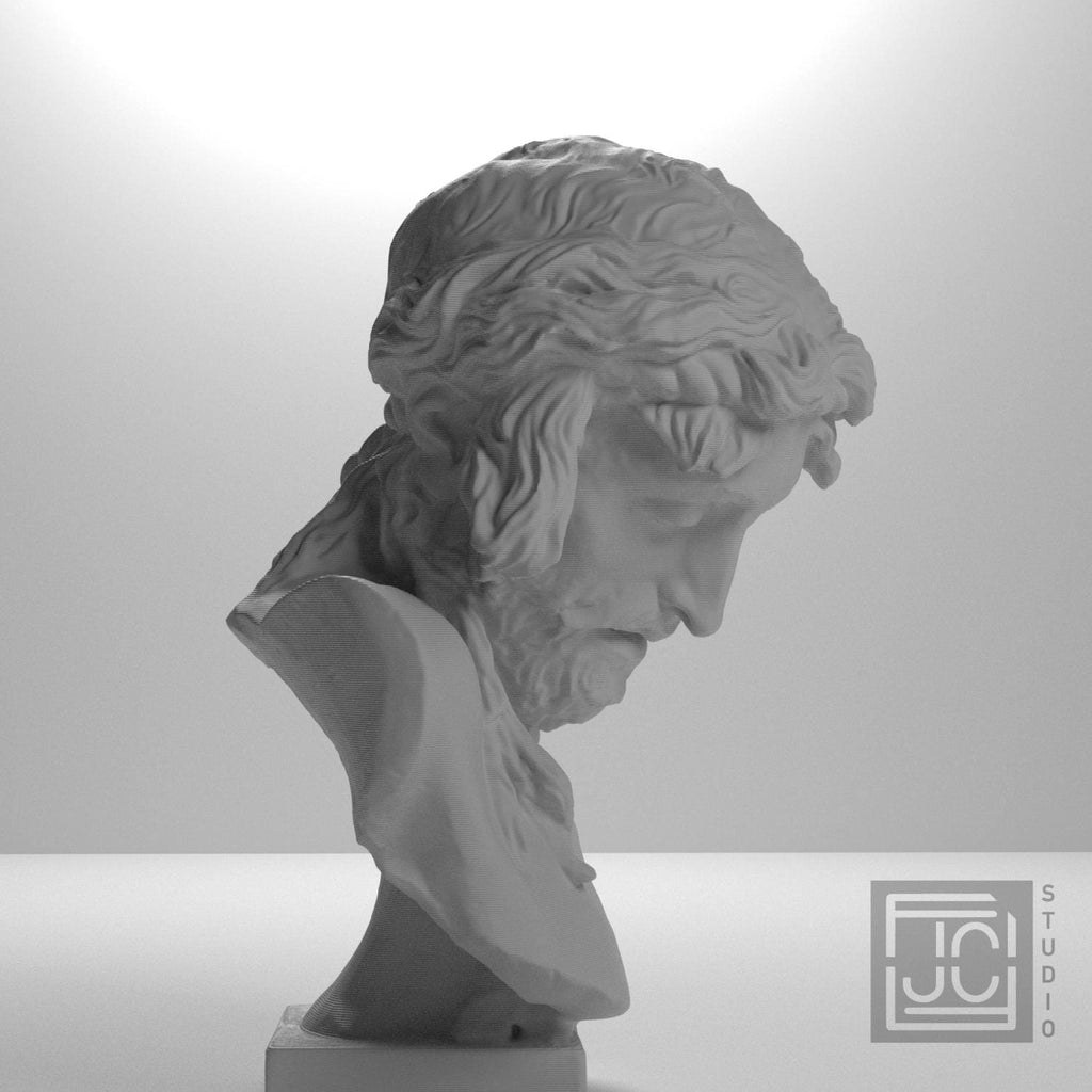 Christ on the Crucifix 3D Printed Collectible Sculpture