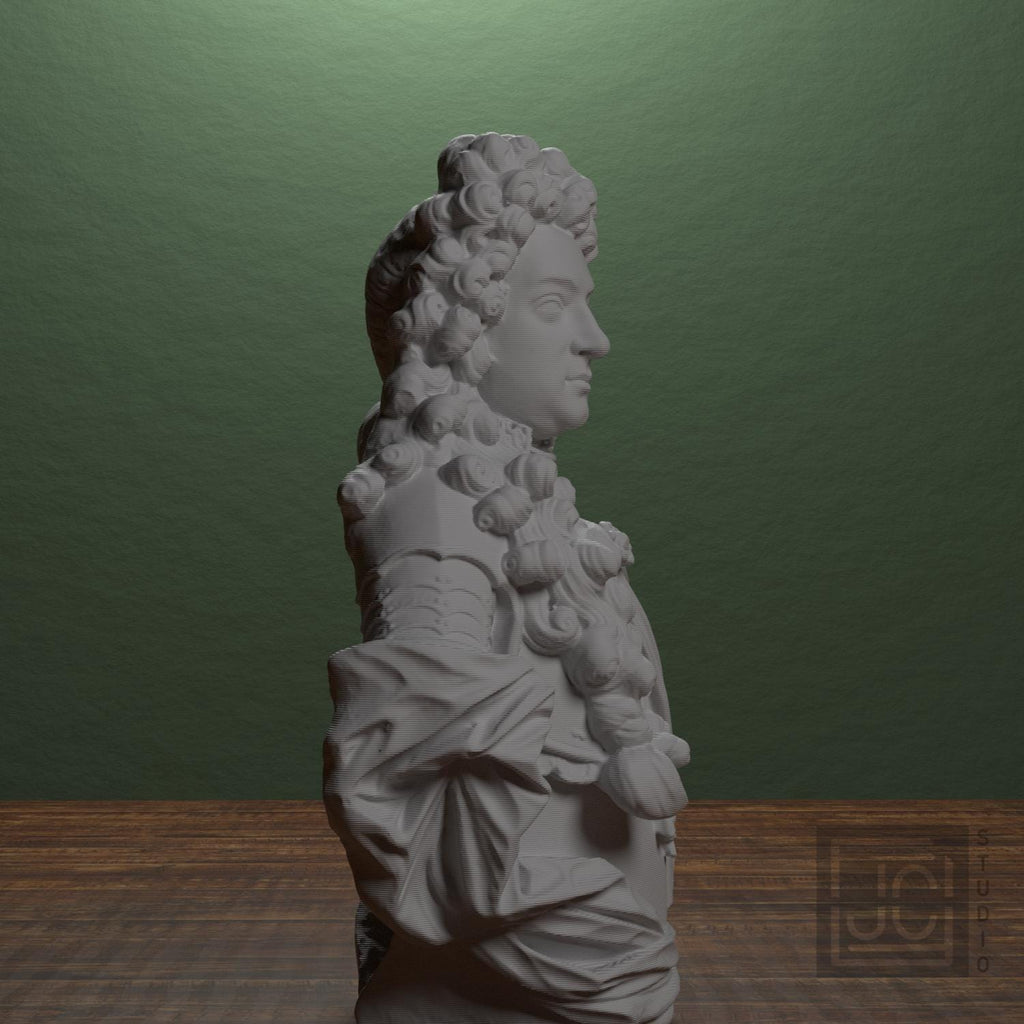 Captain Moritz Hartmann 3D Printed Collectible Bust