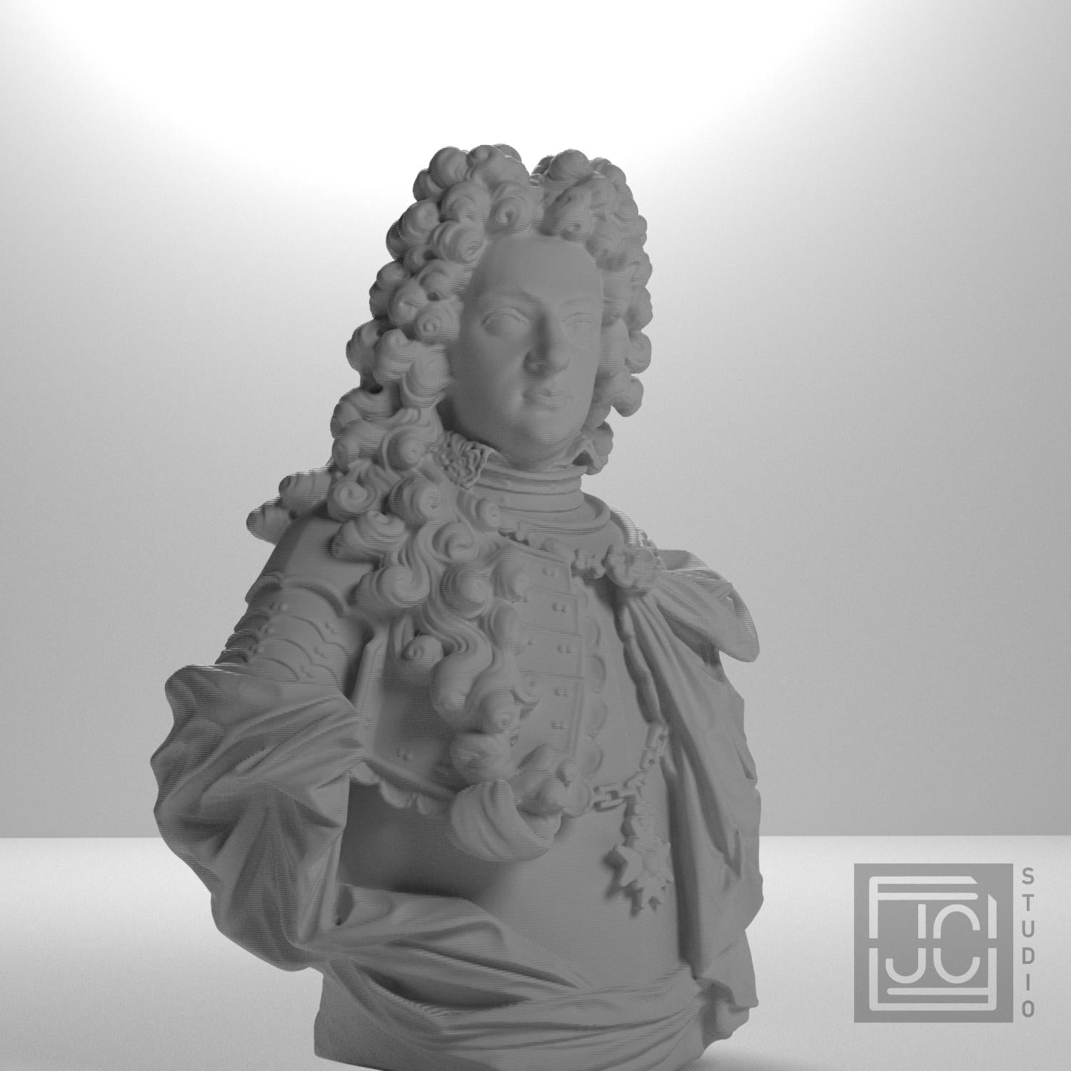 Captain Moritz Hartmann 3D Printed Collectible Bust