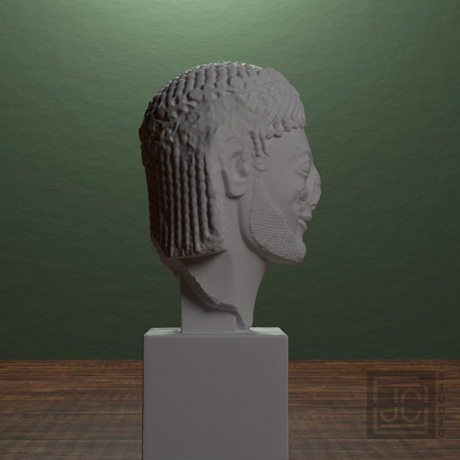 Rampin Rider 3D Printed Museum Replica