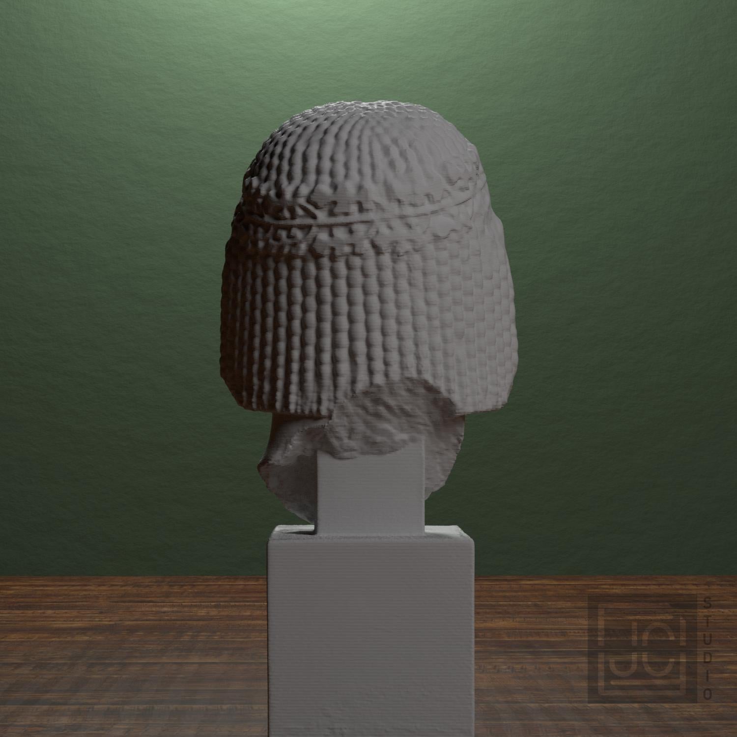 Rampin Rider 3D Printed Museum Replica