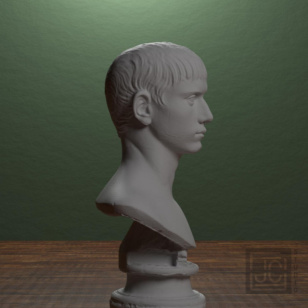 Young Man with Short Hair