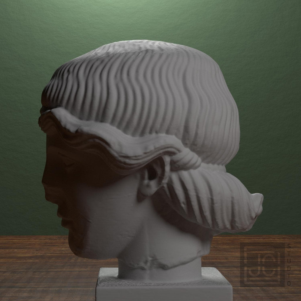 Orpheus Head 3D Printed Museum Replica