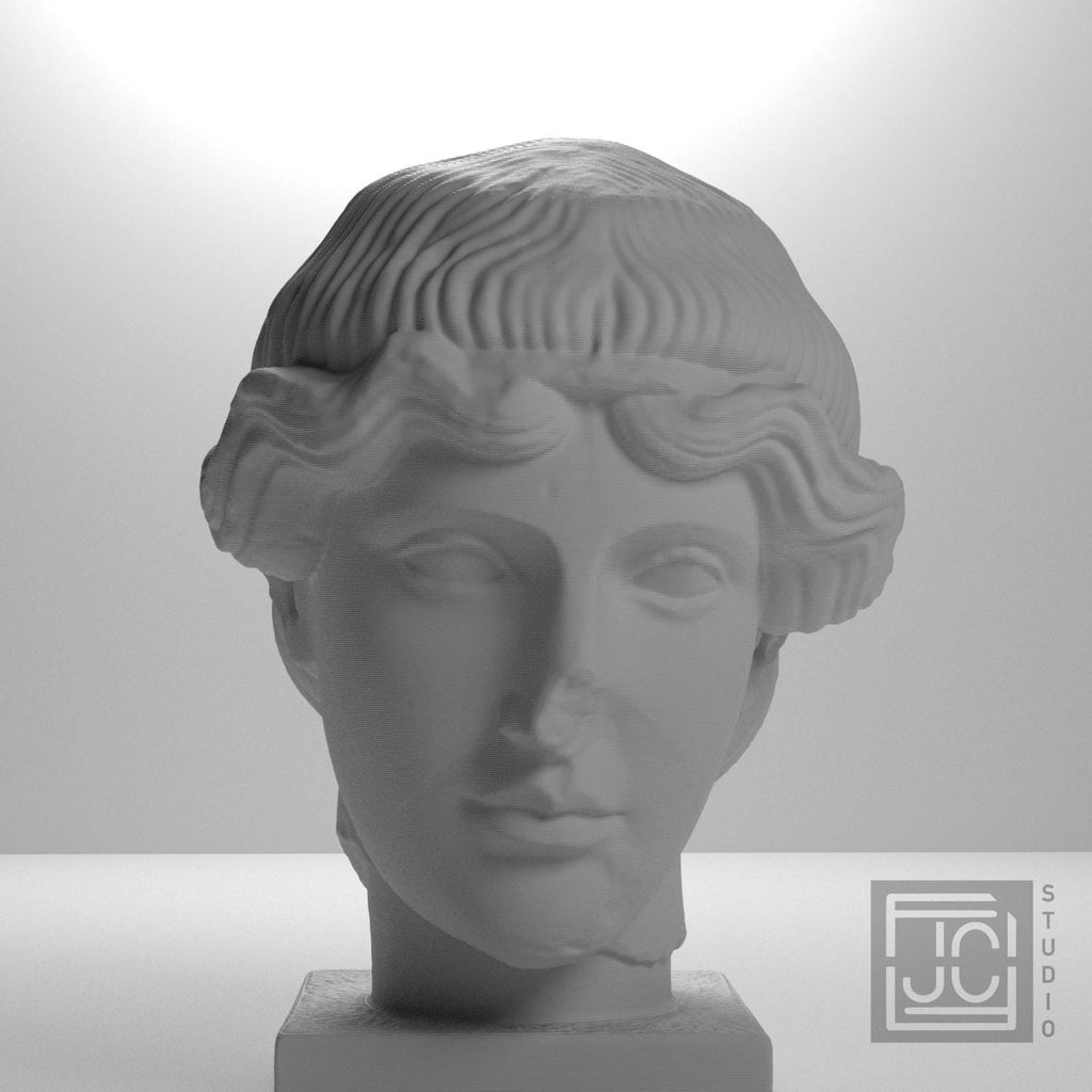 Orpheus Head 3D Printed Museum Replica