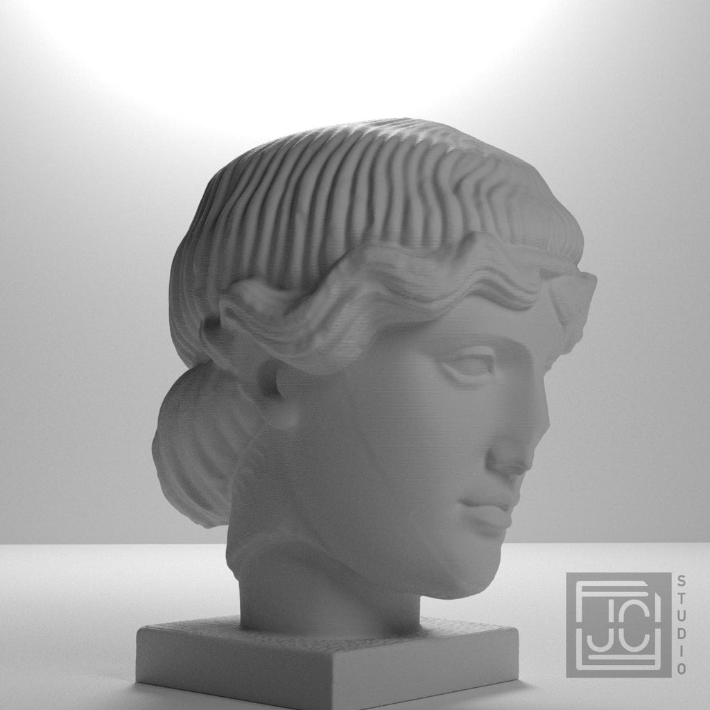 Orpheus Head 3D Printed Museum Replica