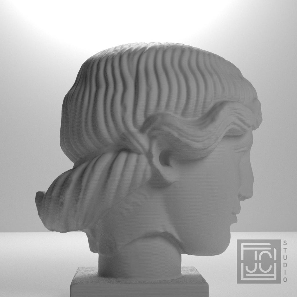 Orpheus Head 3D Printed Museum Replica