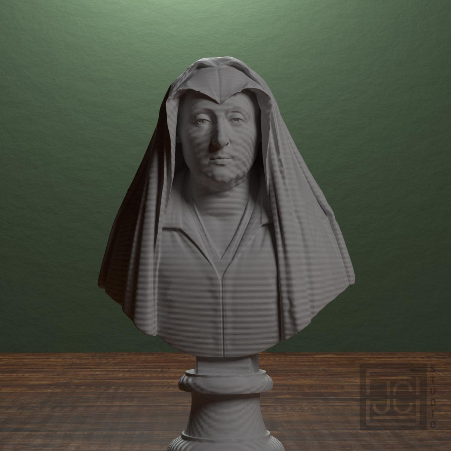 Camilla Barbadori 3D Printed Collectible Bust